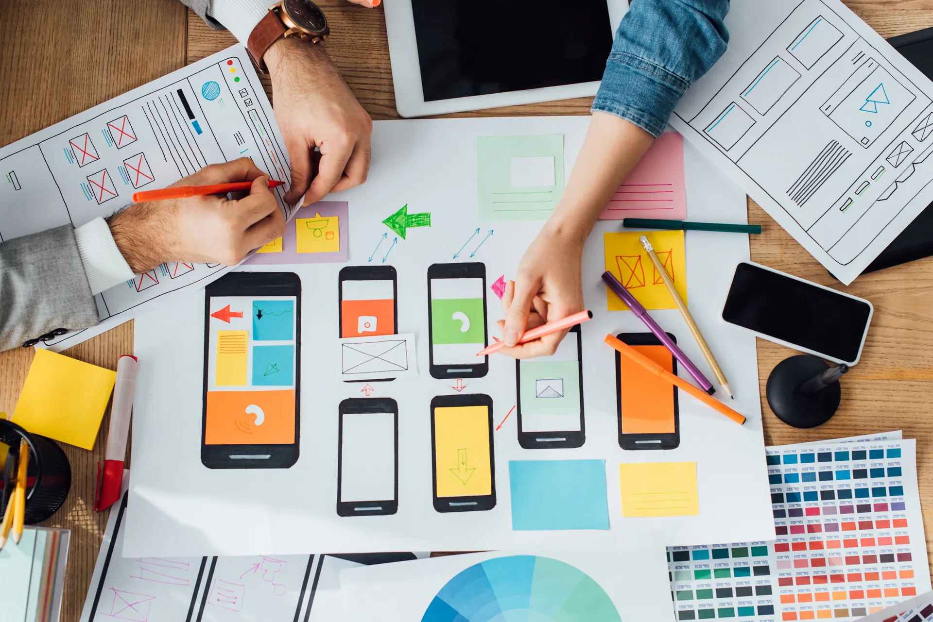 Service pages and done-for-you tech